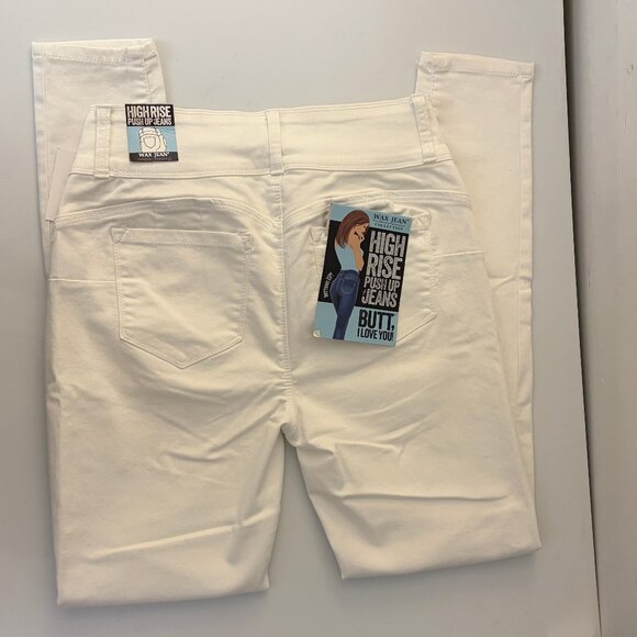 Urban Planet - White high rise skinny jeans - Size 9 / 29 - Picture 2 of 16